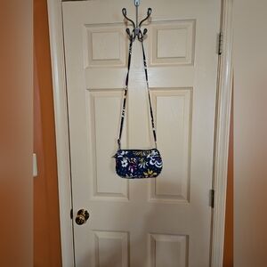 Womens Vera Bradley African Violet Frannie Small Crossbody Bag